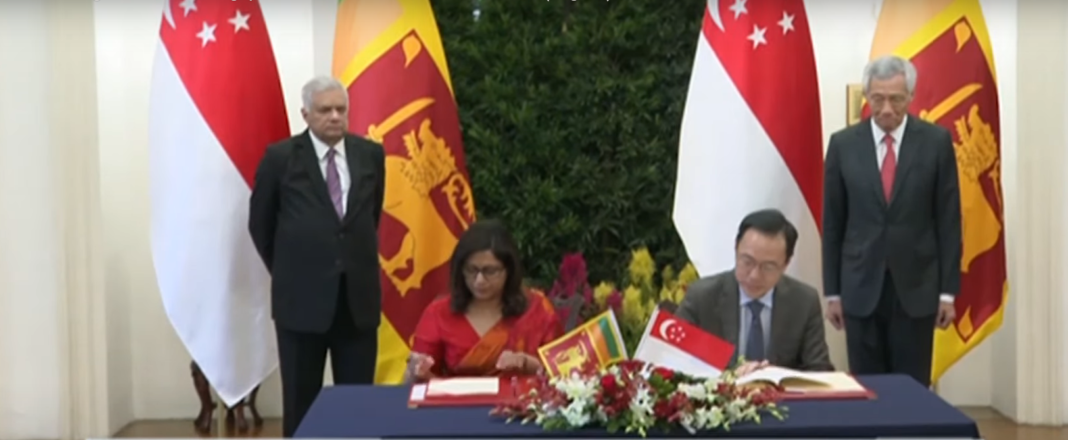 Sri Lanka Singapore MOU Carbon Credits MOU Paris Agreement