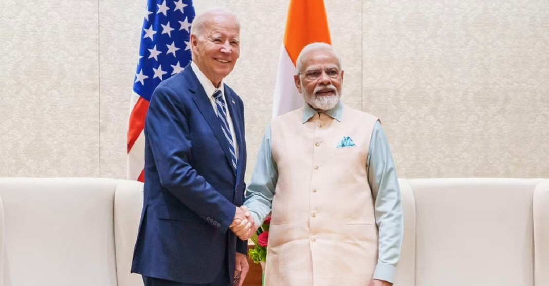 G20 Leaders Modi and Biden at Meeting on Russian Incursion